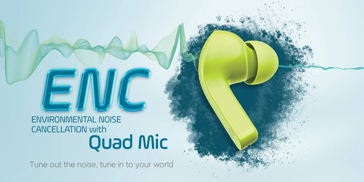 NeonPods™ Wireless Earbuds – LED Display & 20H Playtime